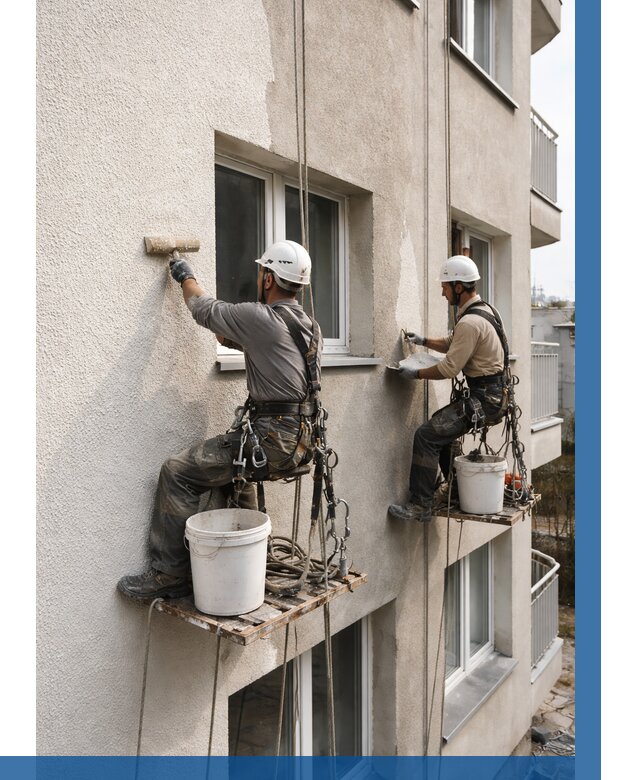 Нанесение короеда на фасад в Шарыпове от 455 р. | ВЫСОТНИК-Шрп