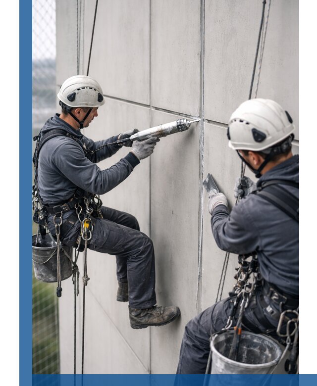 Первичная герметизация швов фасадов и кровель в Шарыпове