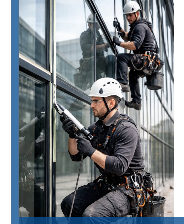 Герметизация витражных швов в Шарыпове для зданий и фасадов