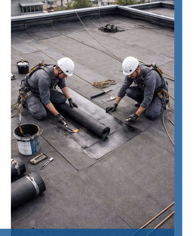 Ремонт мягкой кровли под ключ в Шарыпове от 707 р. | ВЫСОТНИК-Шрп