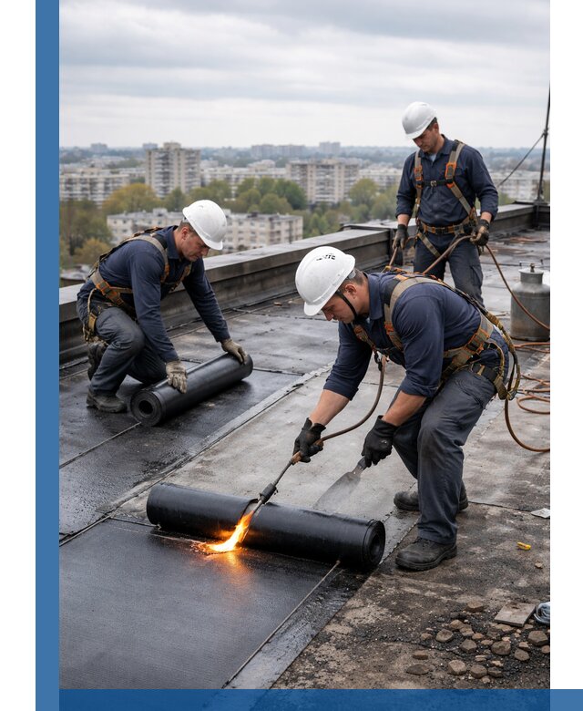Ремонт наплавляемой кровли в Шарыпове качественно и надежно