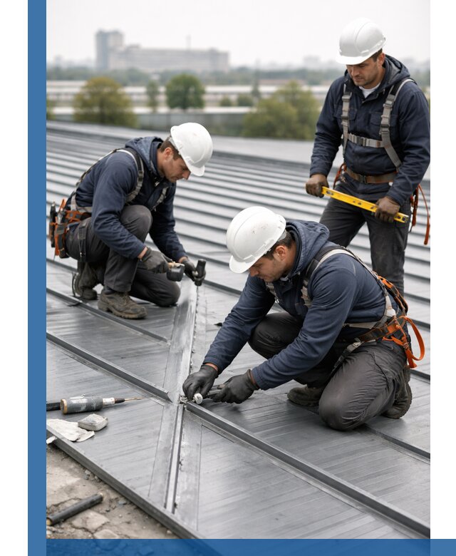 Ремонт фальцевой кровли в Шарыпове срочно и качественно