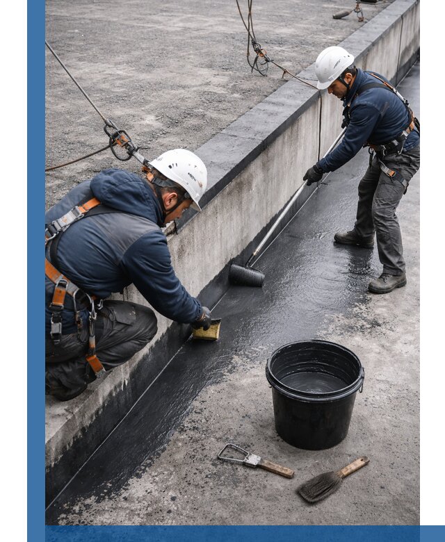 Гидроизоляция кровли жидкой резиной профессионально в Шарыпове