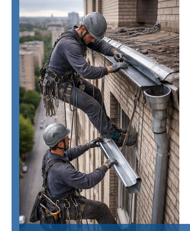 Ремонт водосточных желобов в Шарыпове, быстро и качественно