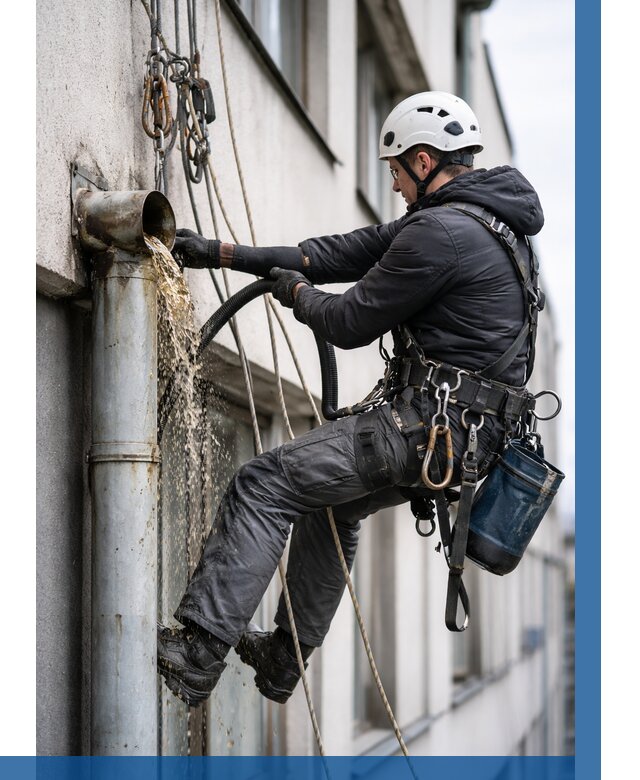 Прочистка водосточных труб в Шарыпове от 3537 р. | ВЫСОТНИК-Шрп