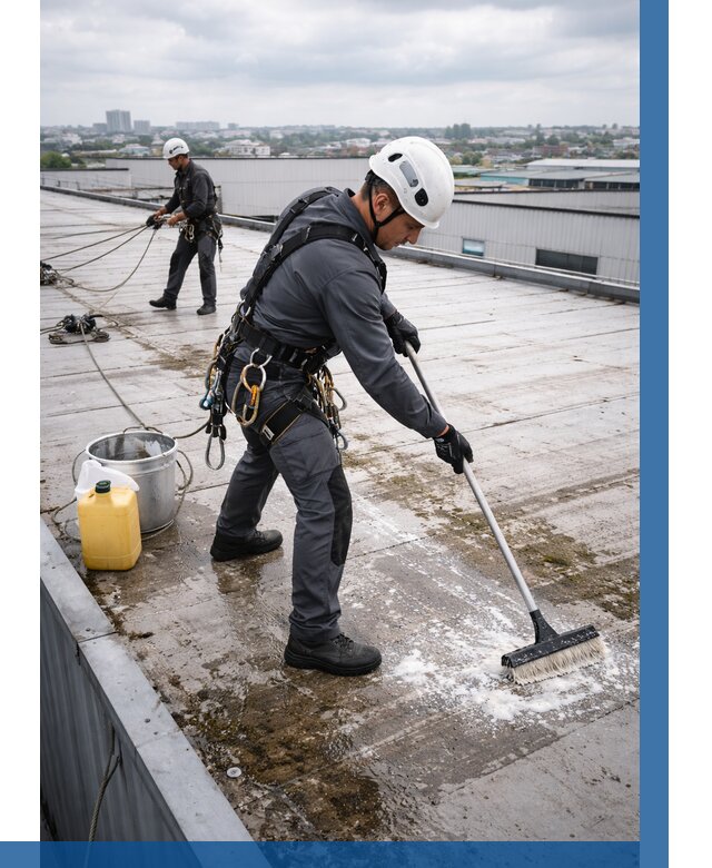 Очистка крыши по графику в Шарыпове от 7579 р. | ВЫСОТНИК-Шрп