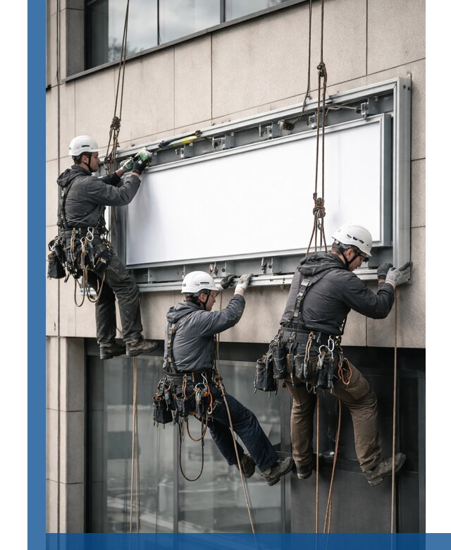 Профессиональный монтаж светового короба под ключ в Шарыпове