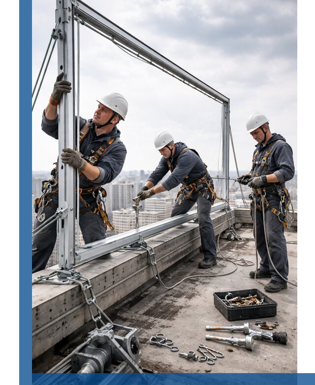 Монтаж крышных рекламных конструкций под ключ в Шарыпове