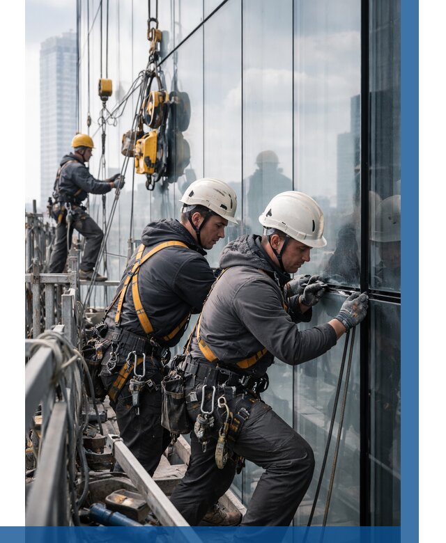 Структурное остекление фасадов в Шарыпове от 9600 р. | ВЫСОТНИК-Шрп