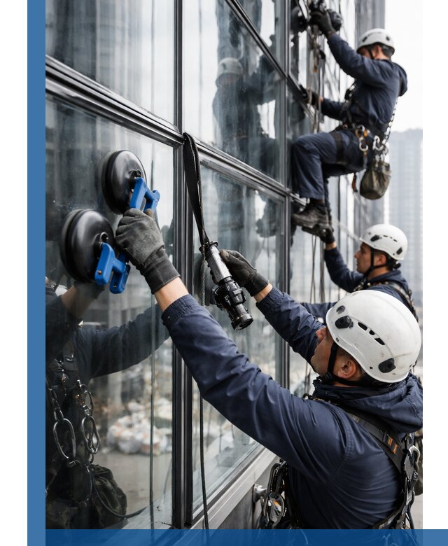 Радиусное остекление фасадов под ключ в Шарыпове с гарантиями