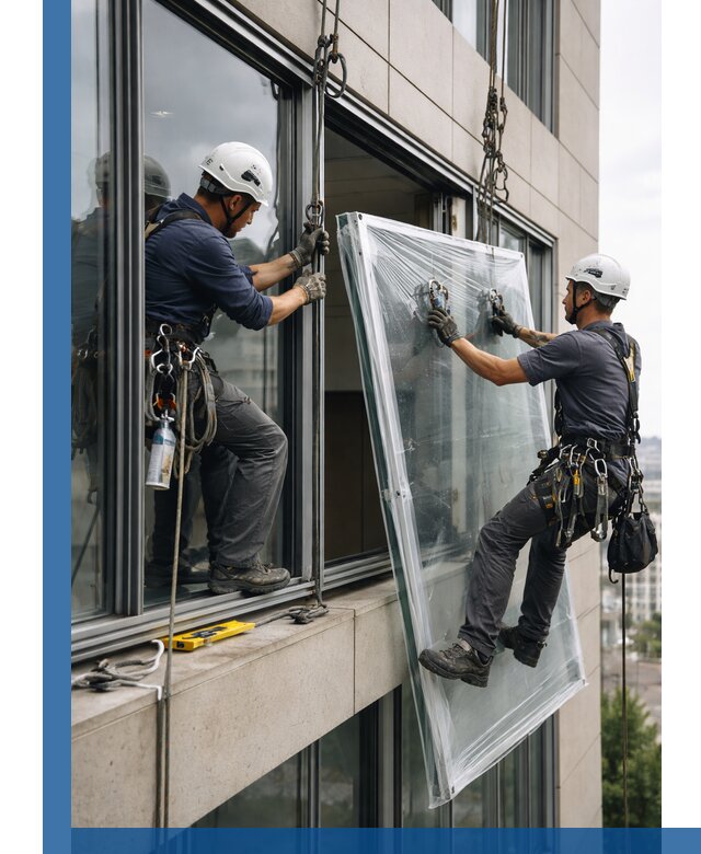 Профессиональная замена стекла в витраже в Шарыпове с гарантией