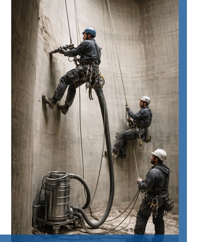 Зачистка силосов в Шарыпове от 4547 р. Договор и смета ВЫСОТНИК-Шрп