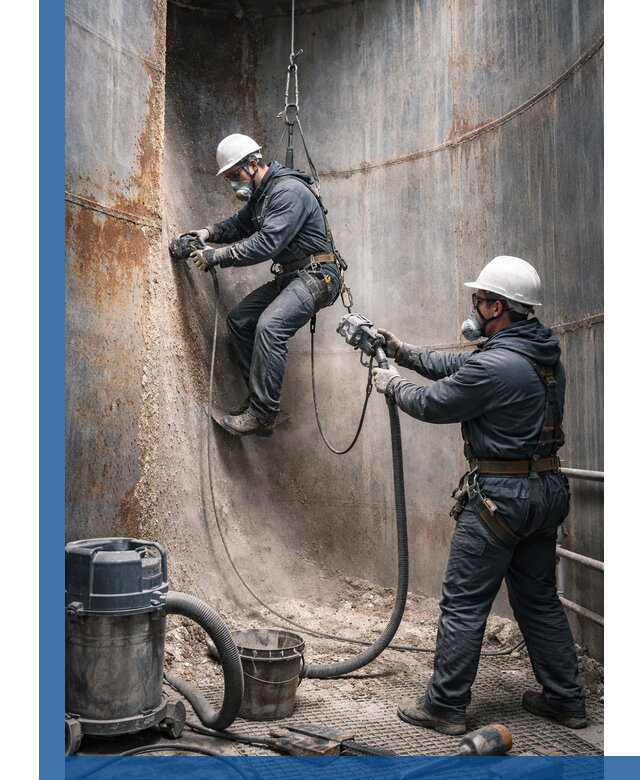 Зачистка силосов в Шарыпове профессионально с выездом и гарантией