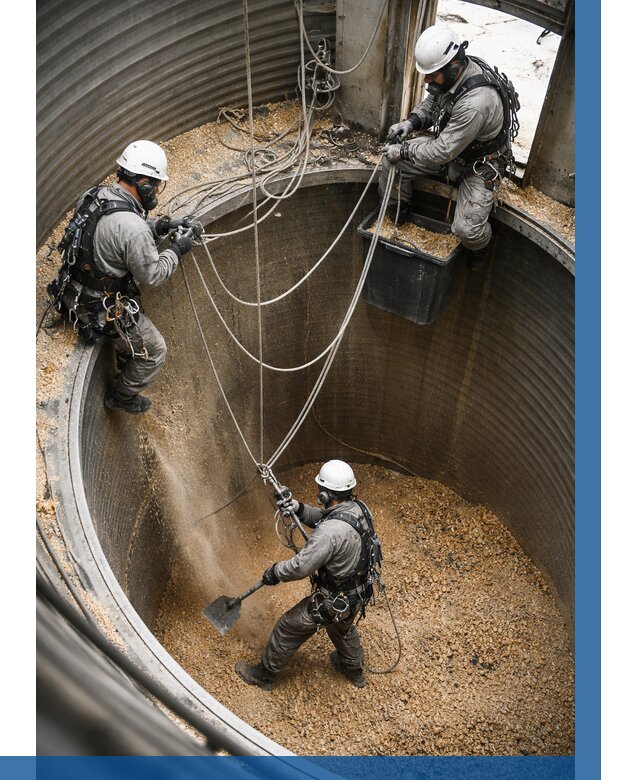 Чистка зерновых бункеров в Шарыпове от 12126 р. | ВЫСОТНИК-Шрп