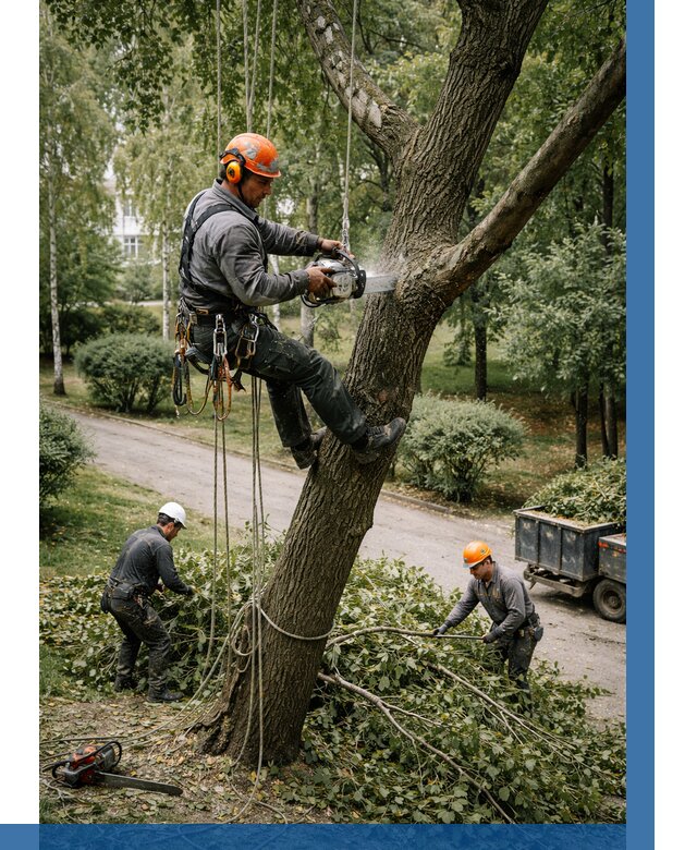 Кронирование деревьев в Шарыпове от 6568 р. | ВЫСОТНИК-Шрп