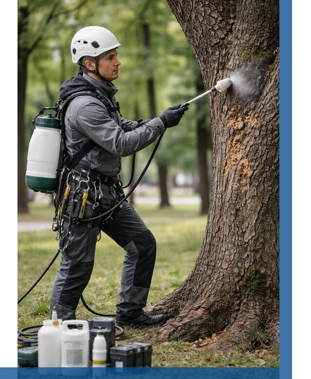 Обработка деревьев от вредителей в Шарыпове от 4547 р. | ВЫСОТНИК-Шрп