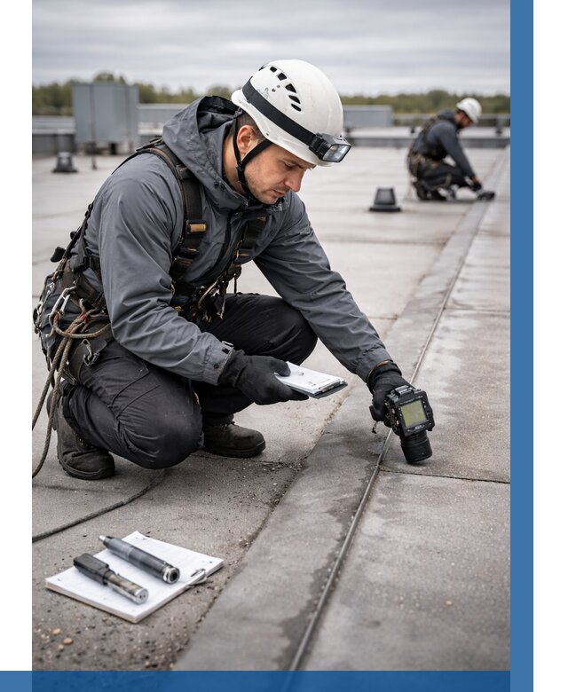 Обследование кровли на протечки в Шарыпове от 4547 р. | ВЫСОТНИК-Шрп