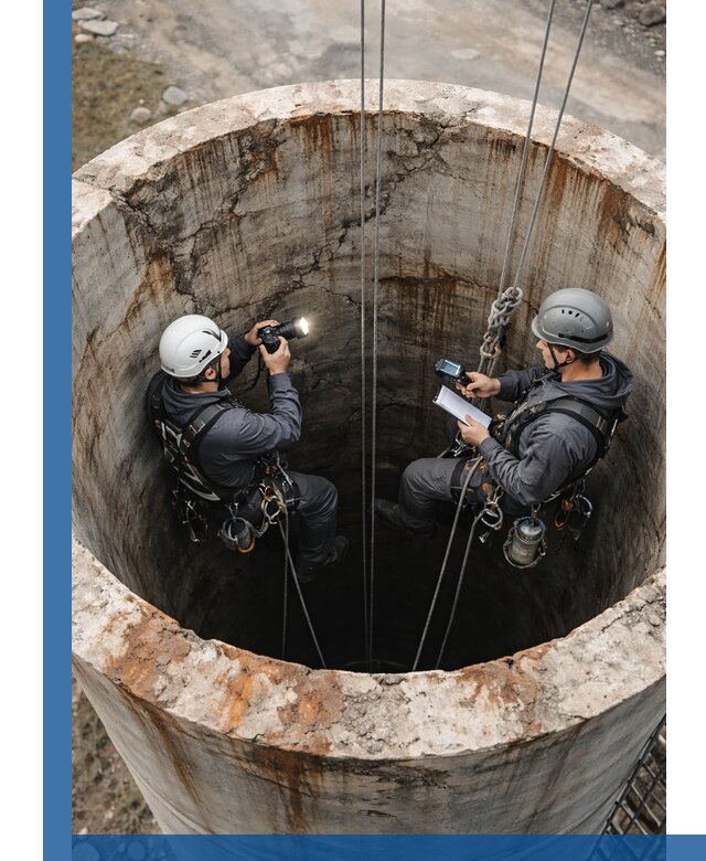 Обследование дымовой трубы: диагностика и оценка состояния в Шарыпове